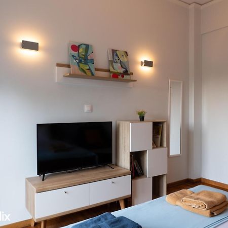 30M² Cosy Studio With Panoramic Sea View Chalkís Eksteriør bilde