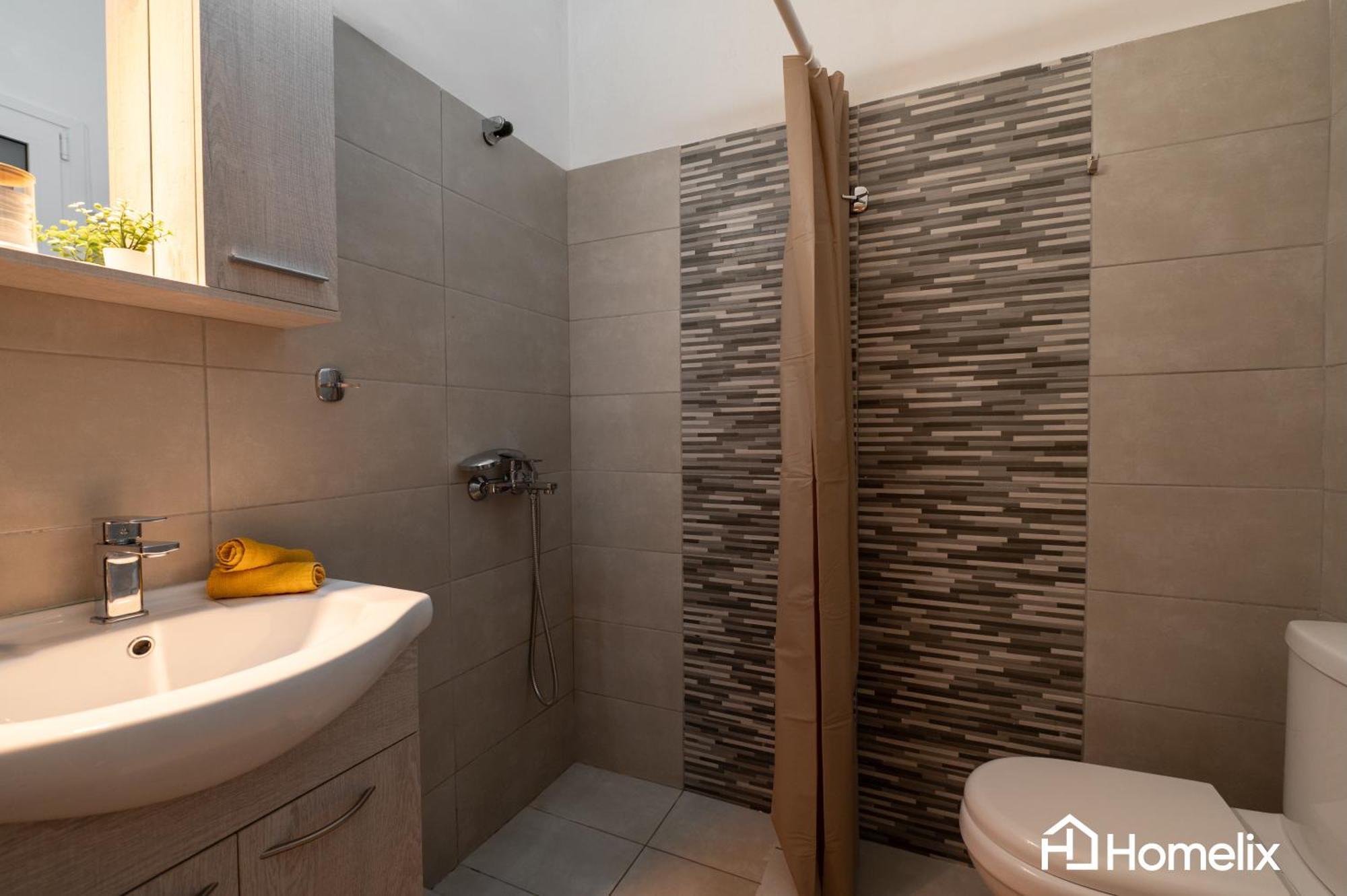 30M² Cosy Studio With Panoramic Sea View Chalkís Eksteriør bilde