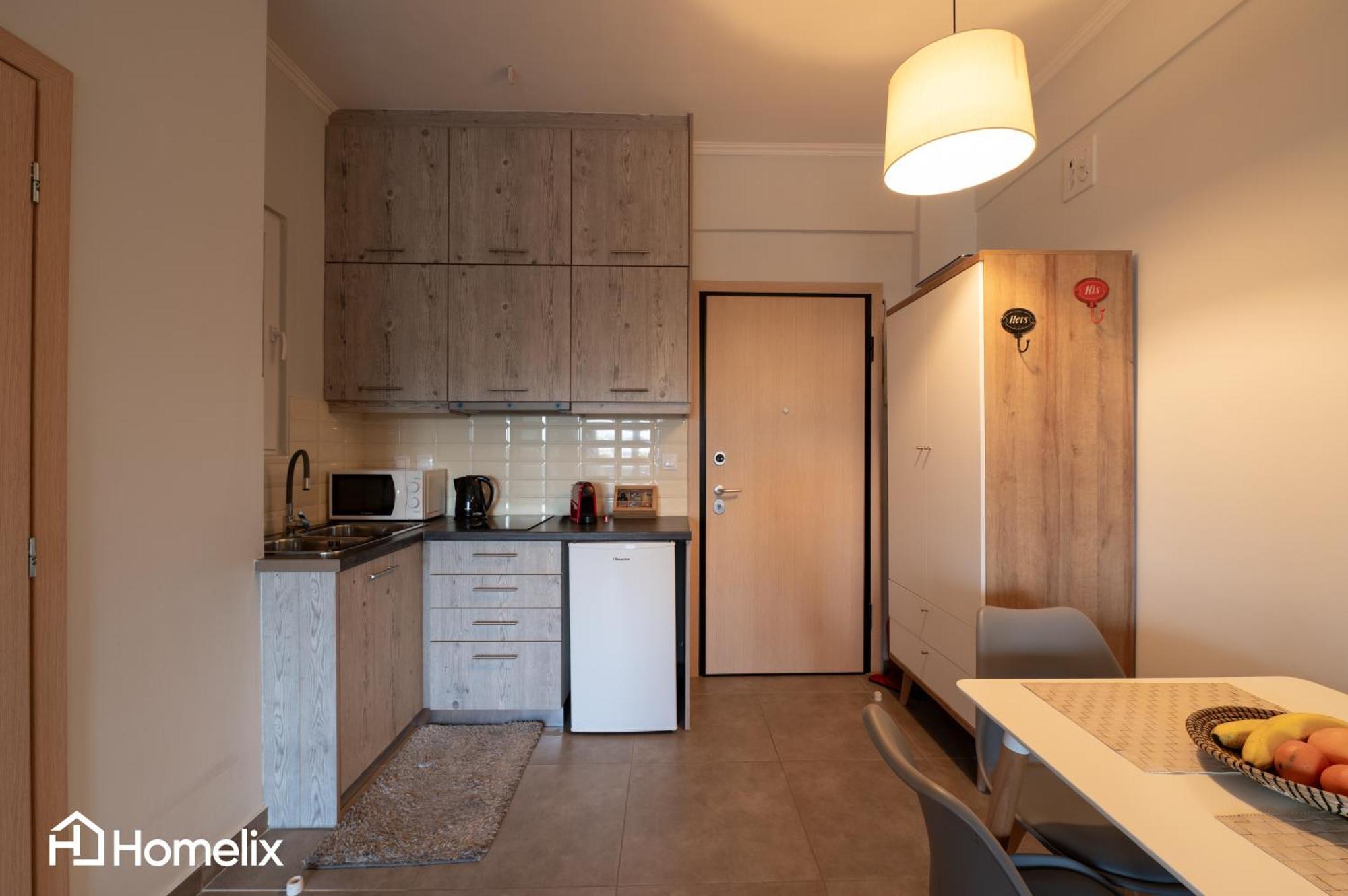 30M² Cosy Studio With Panoramic Sea View Chalkís Eksteriør bilde